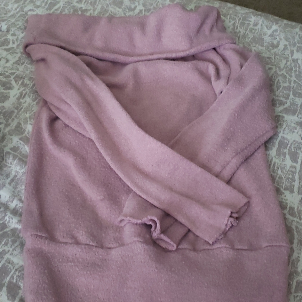 Of the shoulder sweater